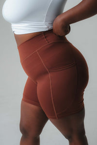 The Sporty Shorts - Russet