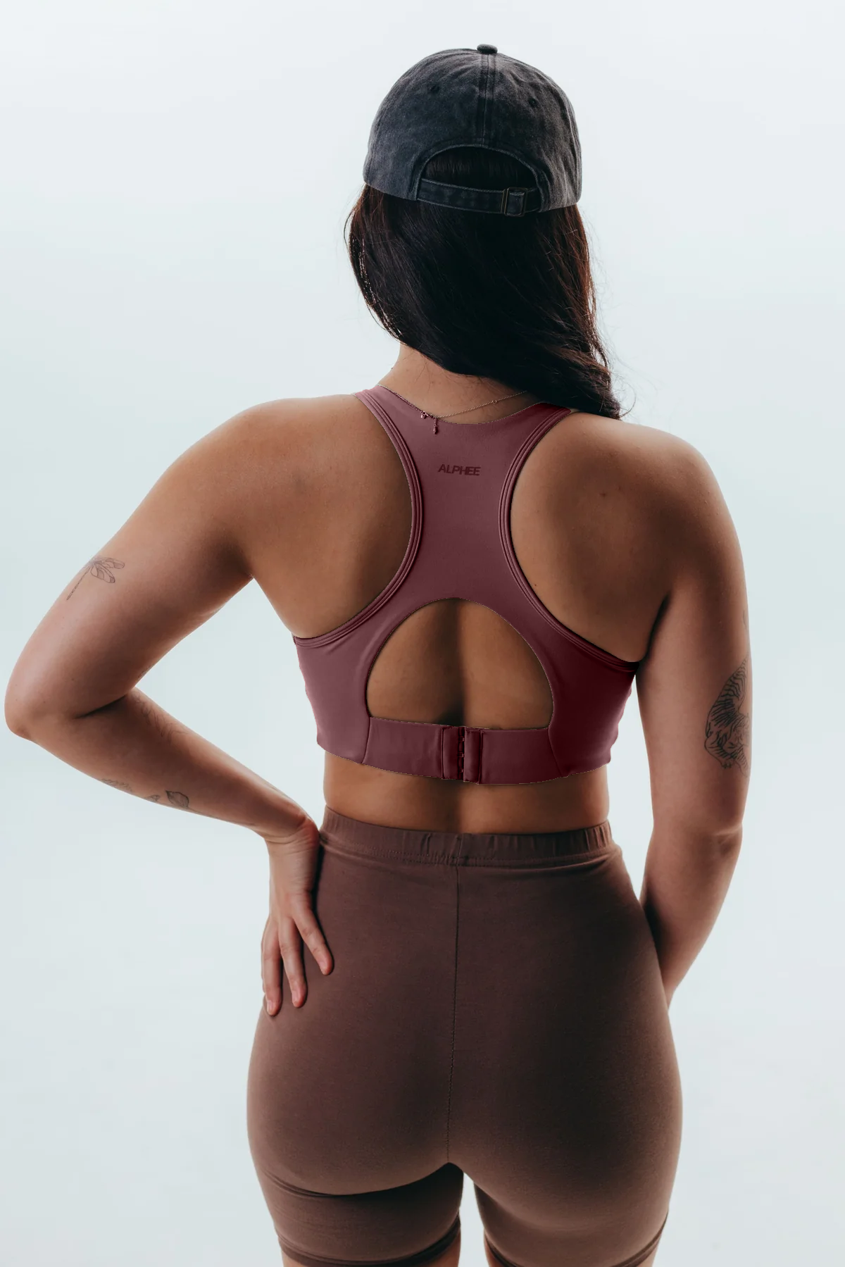 The Sporty Bra - Mauve Taupe