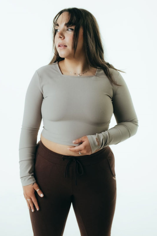 The Square Neck Long Sleeve